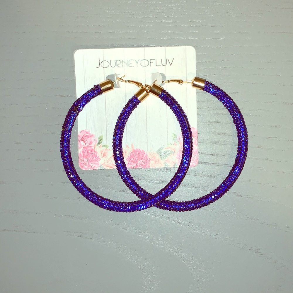 Glitter earrings